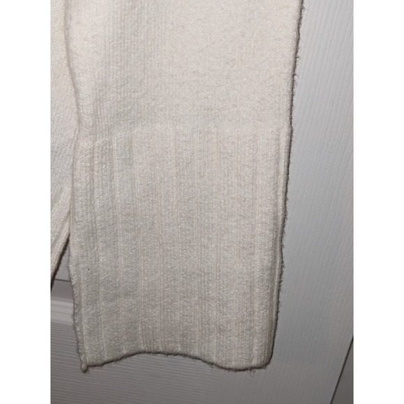 Sanctuary Button Shoulder Sweater Pullover Knit Top Cream White XS NWT $99 - Picture 9 of 11
